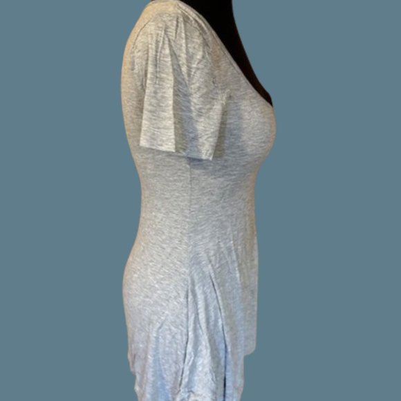 Grey Sharkbite Shirt  T1450     NWT Boutique - Picture 3 of 6